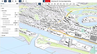 Bild von Bremerhaven drei-dimensional